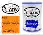 Preview: Ford, Tangier Orange 2, J8 / M7359: 500ml Lackdose, von ATW Autoteile West.